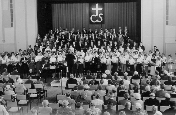 1960 sngerfest in der Friedeburg Nordenham